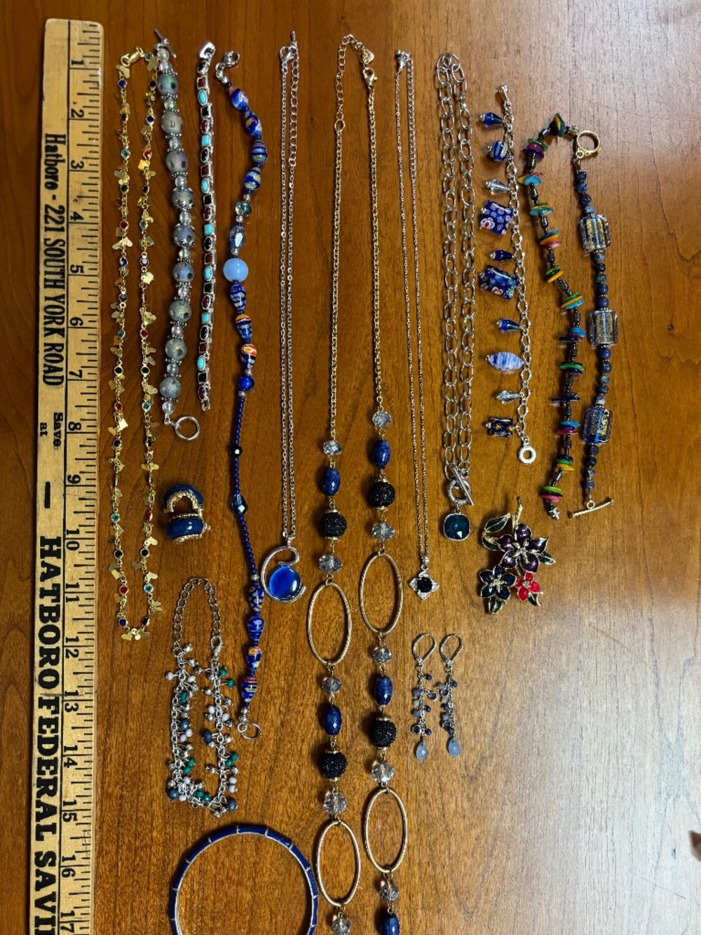 Beautiful Blues Jewelry Lot